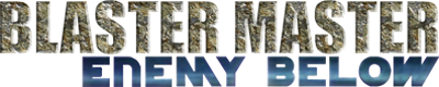 Blaster Master Enemy Below logo for GameBoy Color
